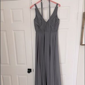 Slate Grey Brideside Bridesmaid Dress